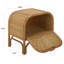 Table de chevet en rotin Rehanne