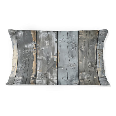 Bois gris délavé - Coussin lombaire transitionnel