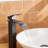 Single-handle Bathroom Faucet with Drain Assembly-72521011