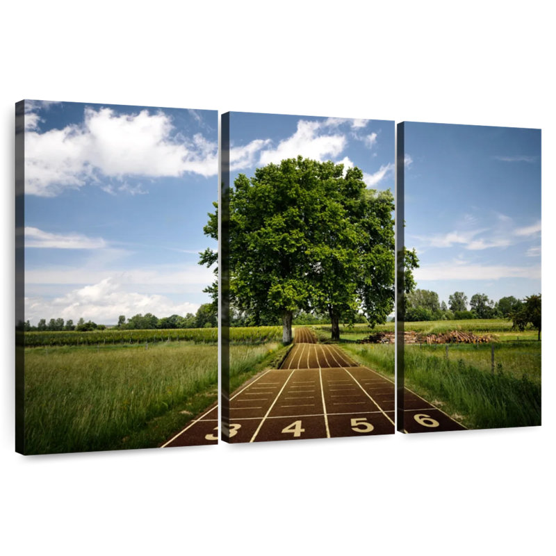 Sireci Jogging Track, 28" H x 45" W