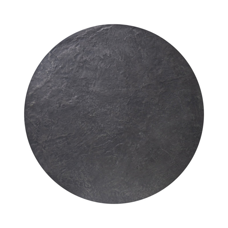 Lora Coffee Table-Textured Black Concrete