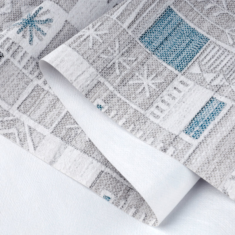 Aircowrie Rectangular Geometric Vinyl Tablecloth, 78" L x 52" W