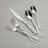 JONAH Sand Finish 20 Pieces Flatware Set