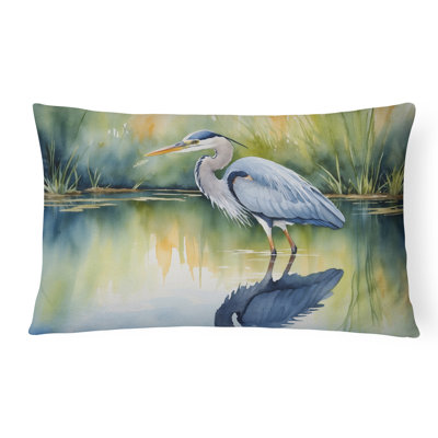 Coussin Blue Heron