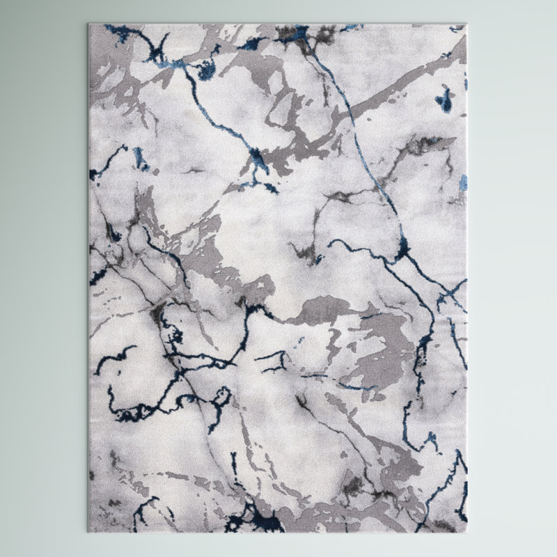 Dotha Performance Abstract Rug, Rectangle 8' x 10'