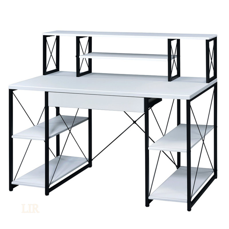 Bureau d'écriture tout usage Amiel Amish, Blanc
