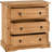 Emerfield 3 Drawer 92Cm W Solid Wood Chest Of Drawers