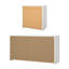 Ensemble de chambre à coucher 2 pièces - commode double 6 tiroirs-51132415