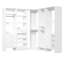 Système d'organisation modulaire pour garde-robe, organisateur de garde-robe autoportant blanc avec tringles, tiroirs et tablettes ouvertes