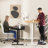 Adjustable Metal Base Standing Desk-1116431931