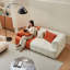 Canapé modulaire en velours blanc-2114344737-2114344798