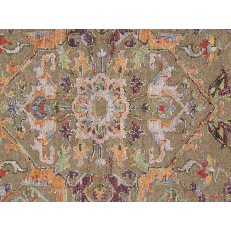 Oriental Area Rug in Tan