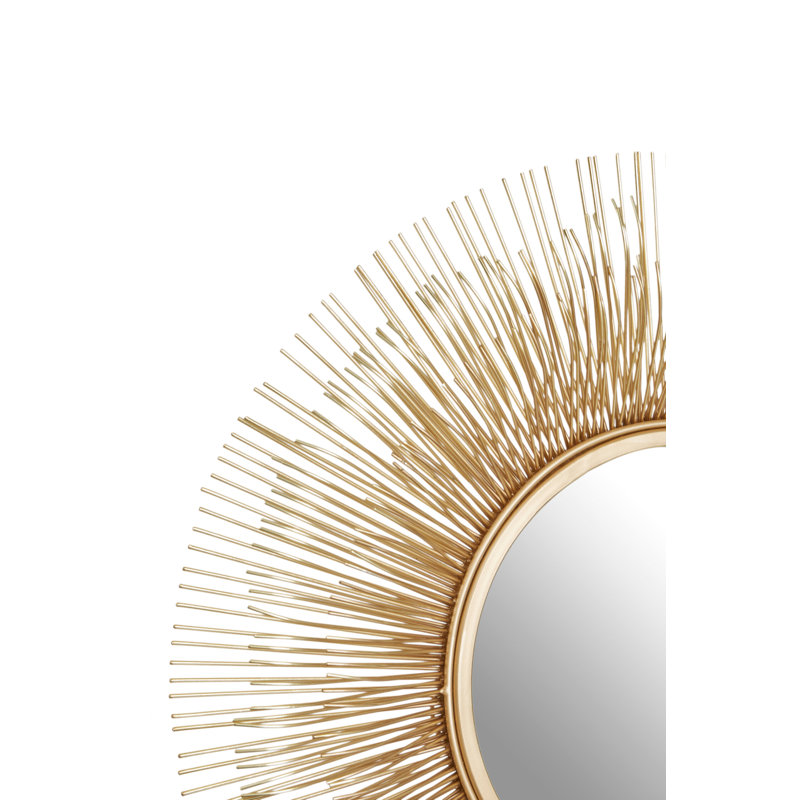 Metal Sunburst Mirror