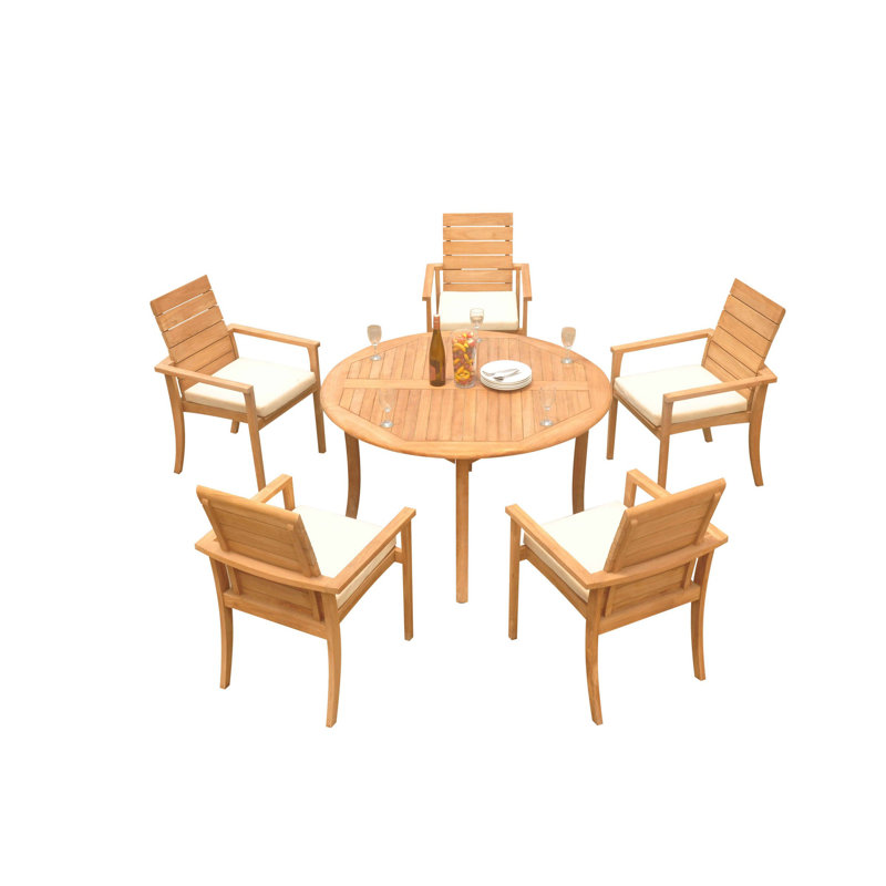 Ensemble de salle à manger pour 5 personnes Algrave