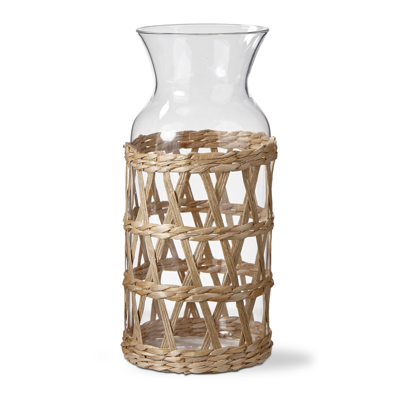 Carafe en verre naturel Chastain Island Collection