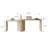 Dual Surface Rotating Storage Desk 360 Degree Swivel Home Office Workstation-689336018