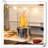 Tabletop Fire Tabletop Fireplace with Flame Guard