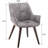 Abubakkar 17'' H Faux Leather Upholstered Armchair-728798522-728798535