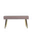 Adalinn Upholstered Velvet Bench for Bedroom Furniture, Modern Bench with Iron Metal Base-95856687