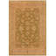 Tapis oriental brun clair en laine noué à la main 8 pi 1 po x 9 pi 8 po Silke