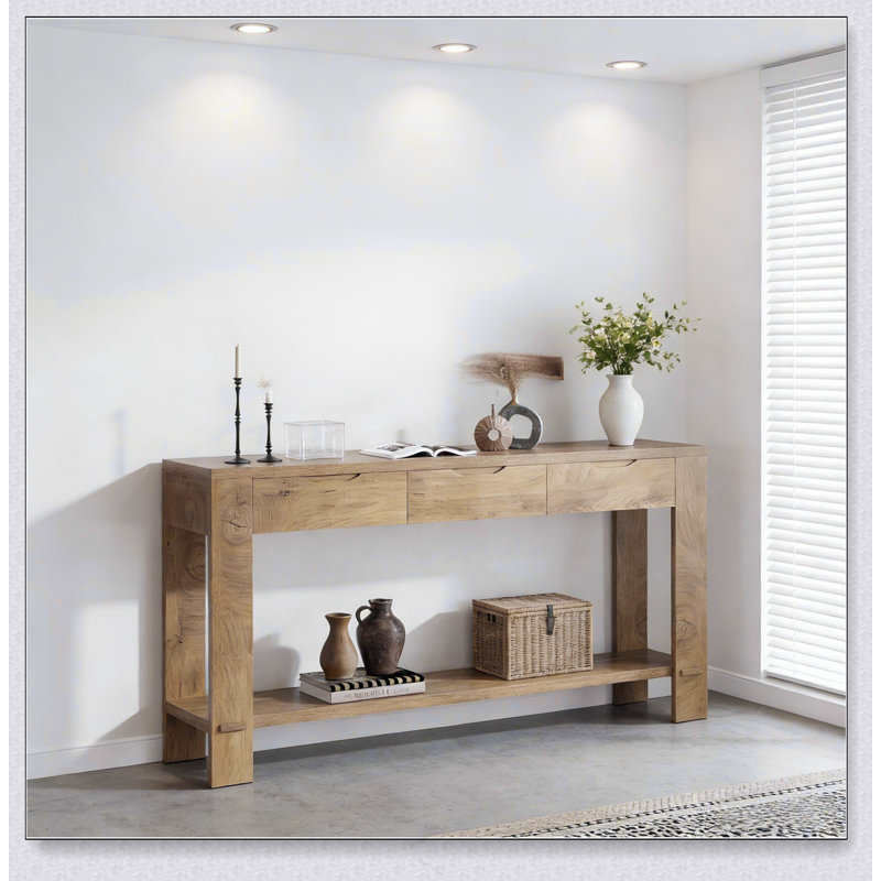 Console Authentic, table de vestibule, organisateur de présentoir