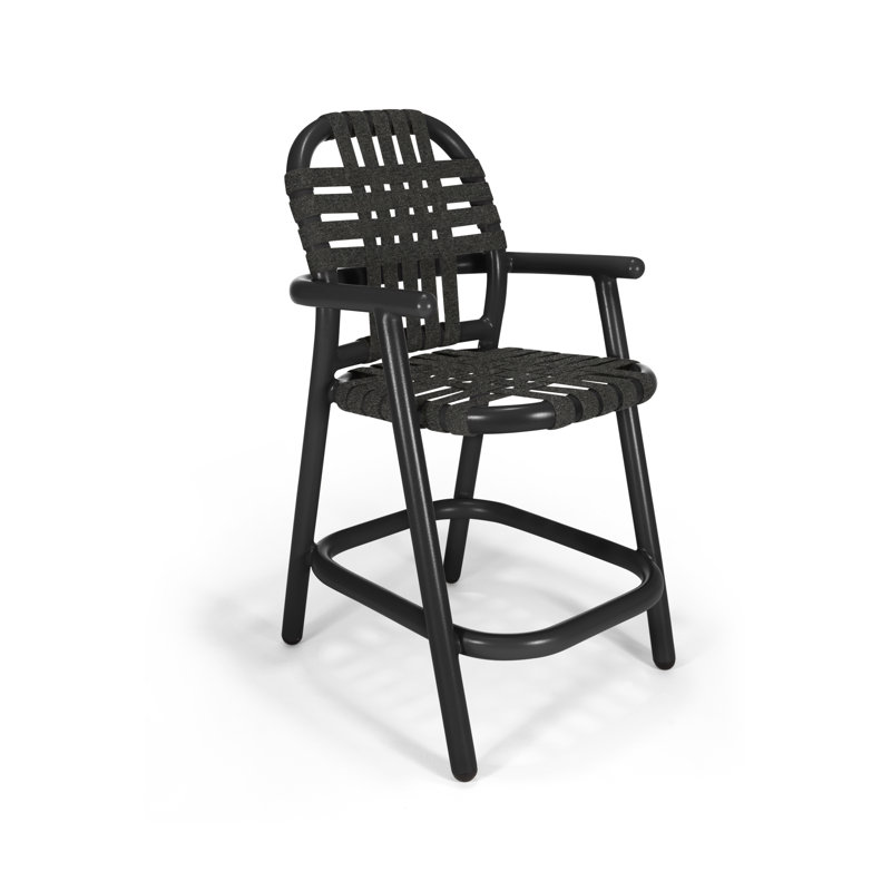 Tabouret Holsen, Noir, Noir