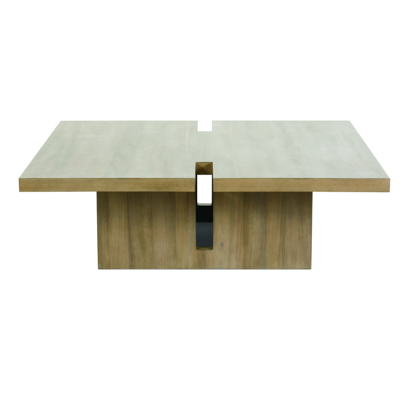 Theory Square Coffee Table, 16" H x 52" L x 52" W