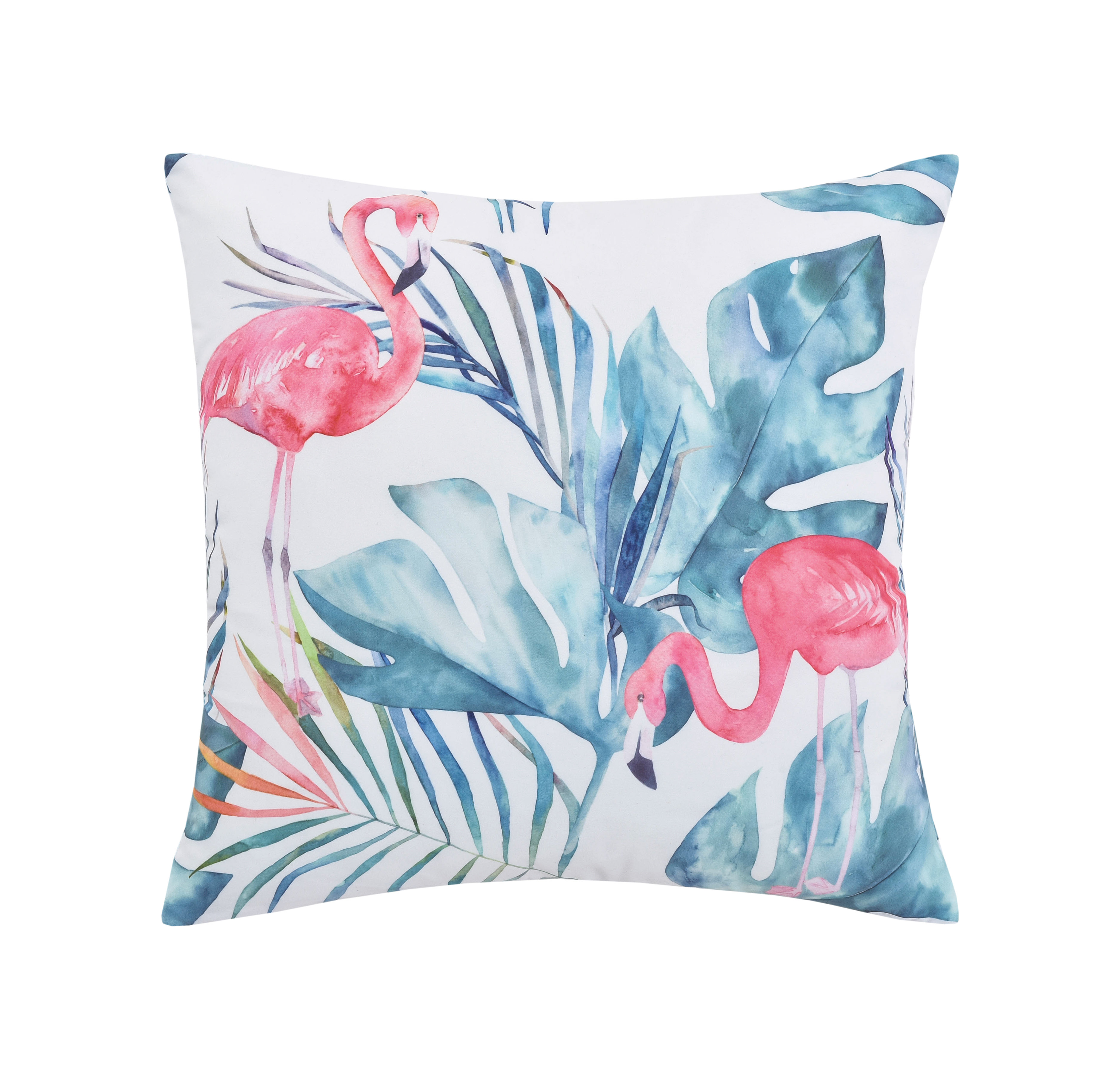 Bayou Breeze Coastal Living Pink Flamingo Palms 16