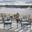 Arden Selections Oceantex Outdoor Dining Chair Seat Cushion 4" Cushion-1157180038
