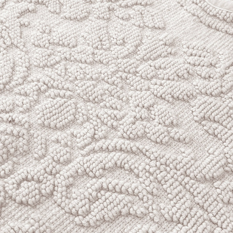 100% Cotton Bath Mat, Grey