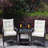 2 - Person Patio Dining Set with Square Table , Cushions Included