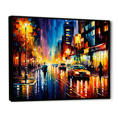 " Colorful Manhattan Time Square II "