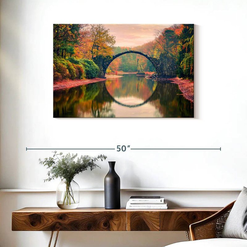 Lilie Devil's Bridge In Germany, 24" H x 36" W