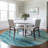 Machine Washable Indoor/Outdoor Christain ACN1251 Turquoise Rug-109531664