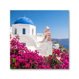 Santorini Summer Print