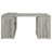Tona Driftwood 3-Drawer L-Shape Desk-1353321433