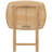Milton 2 Piece Oversized Solid Wood Folding TV Tray Table Set