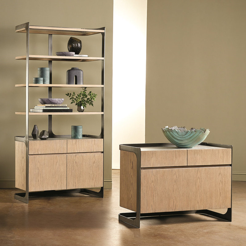 Vase de table en grès fait à la main, H 11,25 po x l 8,75 po x P 4,25 po