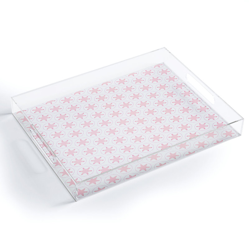 Plastic / Acrylic Tray, 1" H x 8" W x 6" L