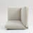 Modular Sectional Sofa Corner Seat,Middle Seat Module Couch,Beige
