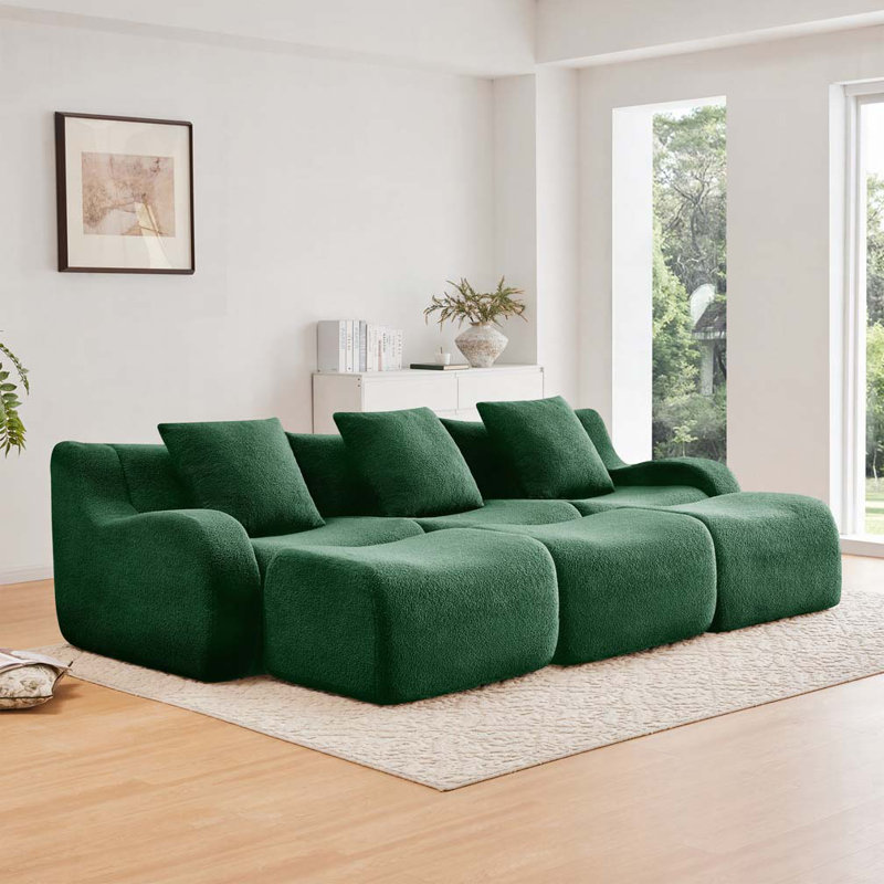 Canapé Teddy, Vert