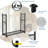 Shaffer 50'' W Metal Log Rack
