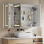 Mirrored Bathroom Cabinets with Mirror