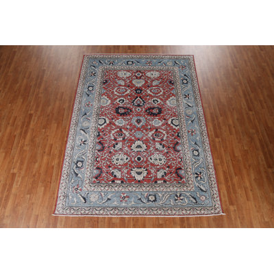 One-of-a-Kind 7'0" X 9'9" Wool Area Rug in Red