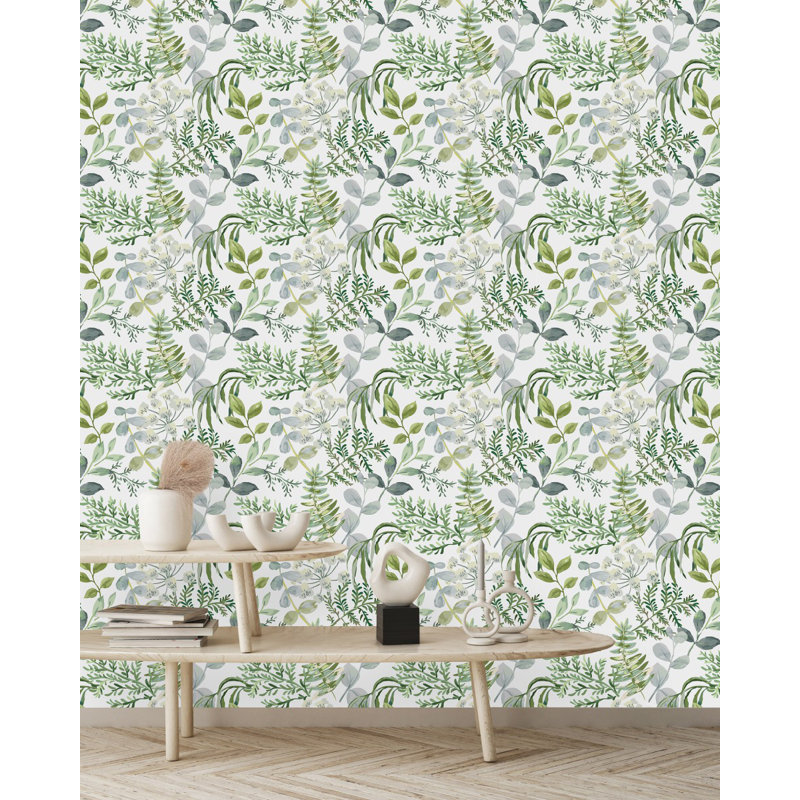 Carreau de papier peint l 25 po, L 2,09 pi x L 10,42 pi