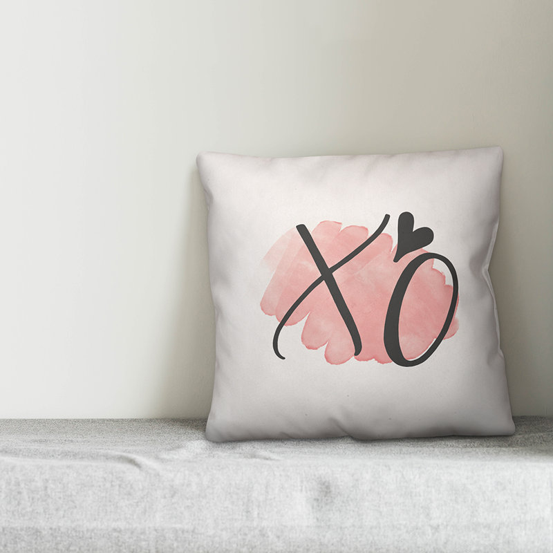  Coussin décoratif XO Watercolor