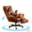 Big and Tall Office Chair, Flip Armrests for Pets & Cross Legged Sitting, Executive Ergonomic Computer Gaming Chair with Foot Rest-775085132