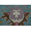 Tapis floral 9 x 12 Oushak