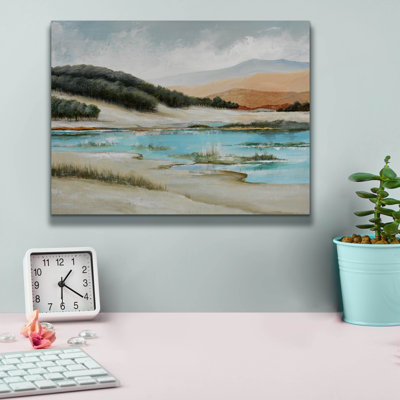 'Along The Lake Side Trail' by Ioana Horvat Canvas Wall Art