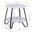 Table de bout avec rangement Earline